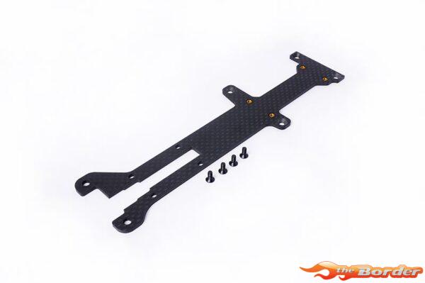 Koswork Carbon Radio Plate/Tray/Upper Deck 2.0mm for Kyosho Optima Mid 2022 KOS04322