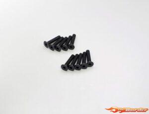 Kyosho Hex Flat Head Screws 3x15mm (10) 1-S33015H