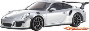 Kyosho Mini-Z Body Set Porsche 911 GT3 RS Silver MZP159S