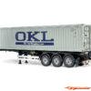 Tamiya Container Trailer OKL - 40FT 3-Axle 1:14 56377