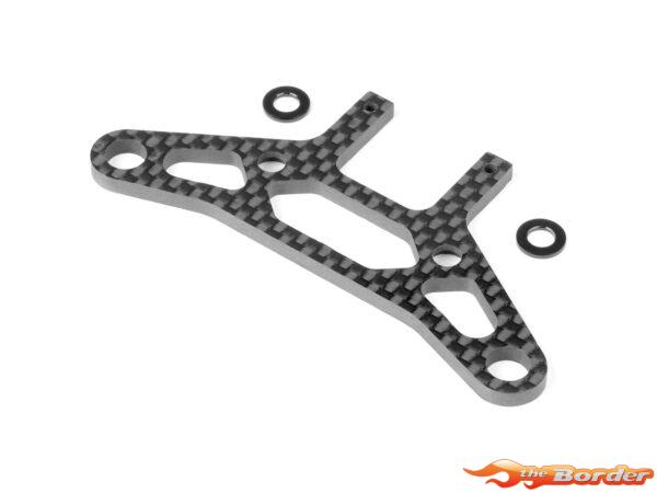 XRAY Carbon One-Piece Low Profile Upper Holder For Bumper 301251