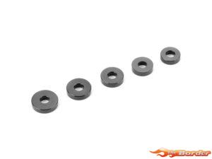 XRAY Set Of Alu Steering Lock Shims (3X7/7.5/8/8.5X2Mm) 302530