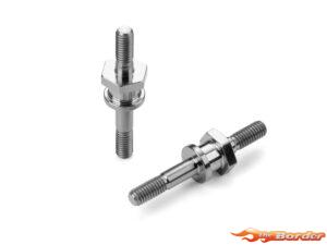 XRAY Titanium Screw Shock Pivot Ball With Hex (2) 368045-T