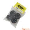 Yeah Racing M-Chassis 5-Spoke Wheels Black (4pcs) WL-0141BK - Afbeelding 3