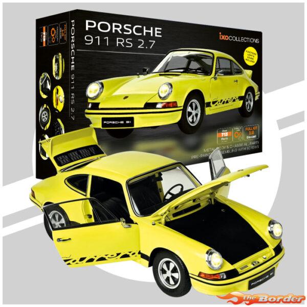 IXO Collections 1/8 Porsche 911 Carrera RS 2.7 Yellow