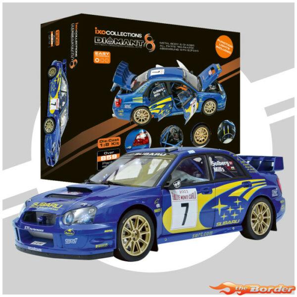 IXO Collections 1/8 Subaru Impreza metalen bouwpakket