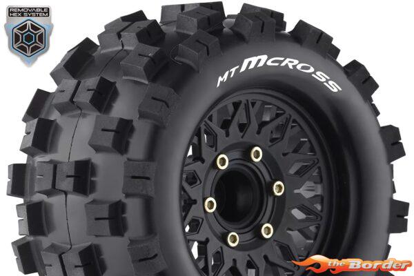 LouiseRC MT-MCROSS Traxxas Stampede Tires - Removable Hex (12mm, 14mm, 17mm) (F/R) LR-T3227SX