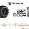 LouiseRC MT-MCROSS Traxxas Stampede Tires - Removable Hex (12mm, 14mm, 17mm) (F/R) LR-T3227SX - Afbeelding 6