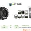 LouiseRC MT-Rock Traxxas Stampede Tires - Removable Hex (12mm, 14mm, 17mm) (F/R) LR-T3275SX - Afbeelding 6