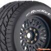 LouiseRC MT-Rocket Tire Soft Black - Removable Hex (17mm, 0" & 1/2" Offset) (F/R) LR-T3217X