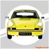 IXO Collections 1/8 Porsche 911 Carrera RS 2.7 Yellow - Afbeelding 10