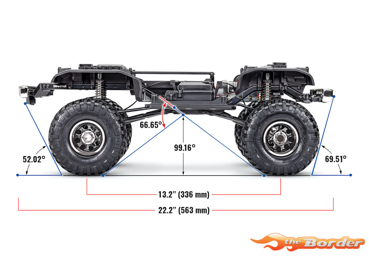 Stainless Steel Cuttable Driveshaft For SCX10 II TRX4 2PCS
